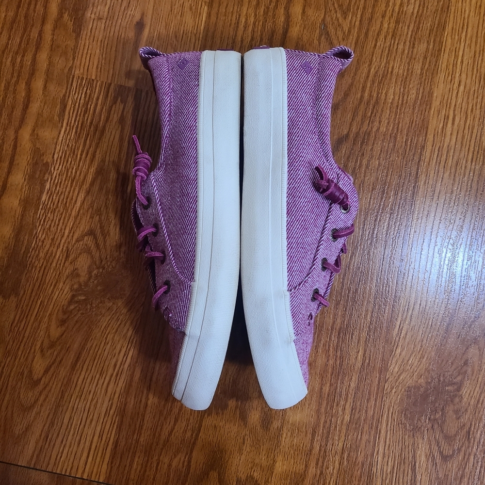 Sperry Crest Vibes Washed Twill Slip-On Sneakers … - image 4